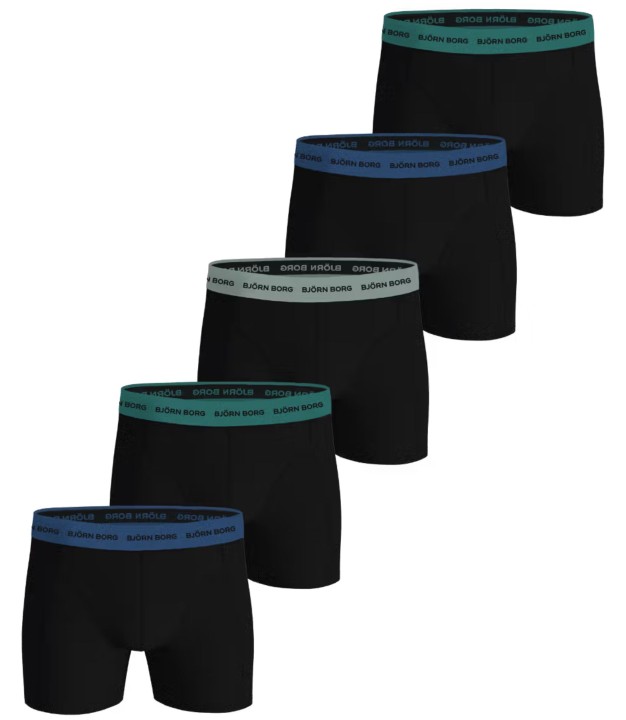 Bjorn Borg Cotton Stretch 5-pack Boxers - Men's