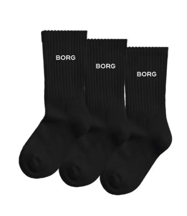Bjorn Borg Essential Crew 3-Pack Socks - Kids