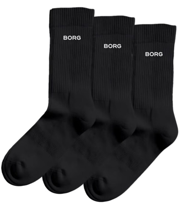 Bjorn Borg Essential Crew 3-pack Sport Socks - Men's