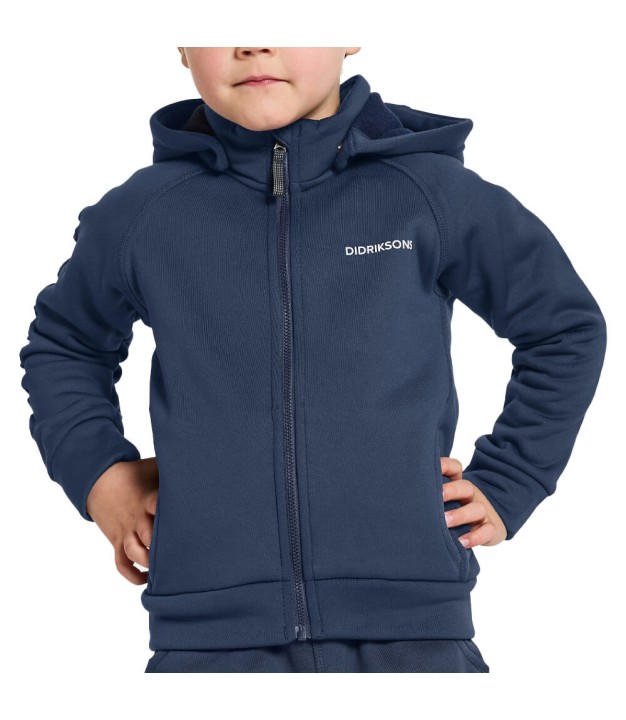 Didriksons Corin Kid’s Full-Zip, Navy