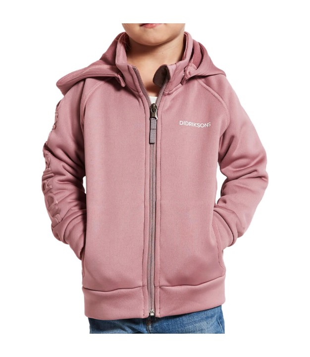 Didriksons Corin Kid’s Full-Zip, Shade Lilac