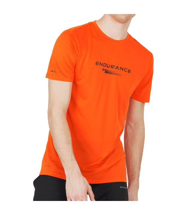 Endurance Portofino Men's S/S Performance Tee, Orange