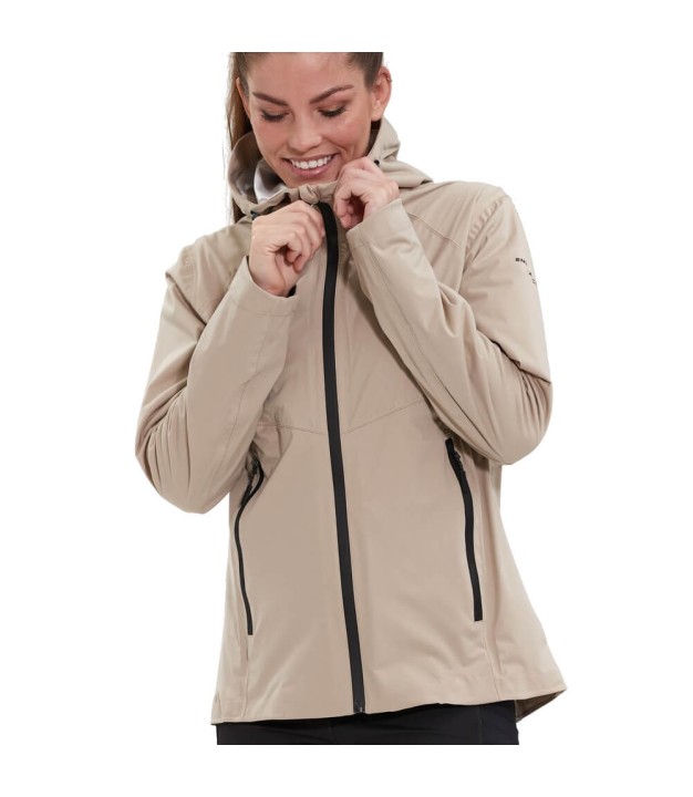 Endurance Kommy Women's Waterproof Jacket W/Hood, Simply Taupe