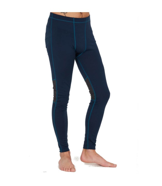 Endurance Lapas Men's Wool Mesh Baselayer Pants, Navy