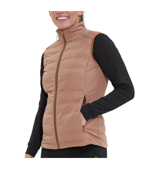 Endurance Reitta Women's Hot Fused Hybrid Vest, Beaver Fur