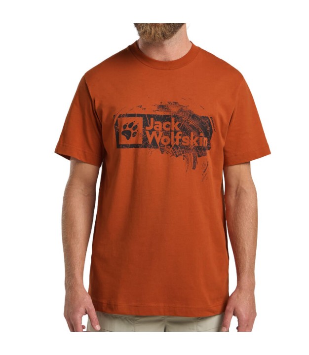 Jack Wolfskin Brand Casual T-Shirt - Men's