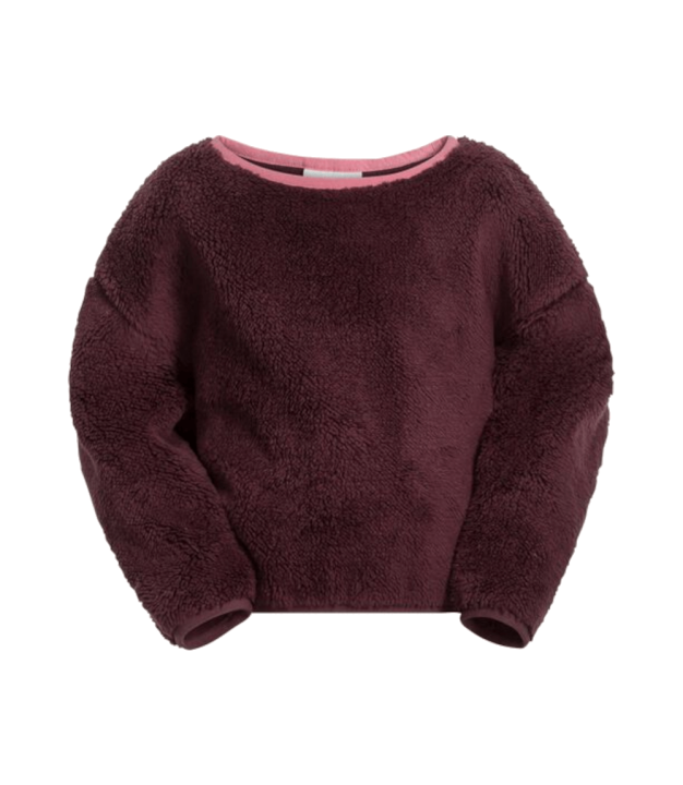 Jack Wolfskin Gleely Fleece Kid's Pullover, boysenberry