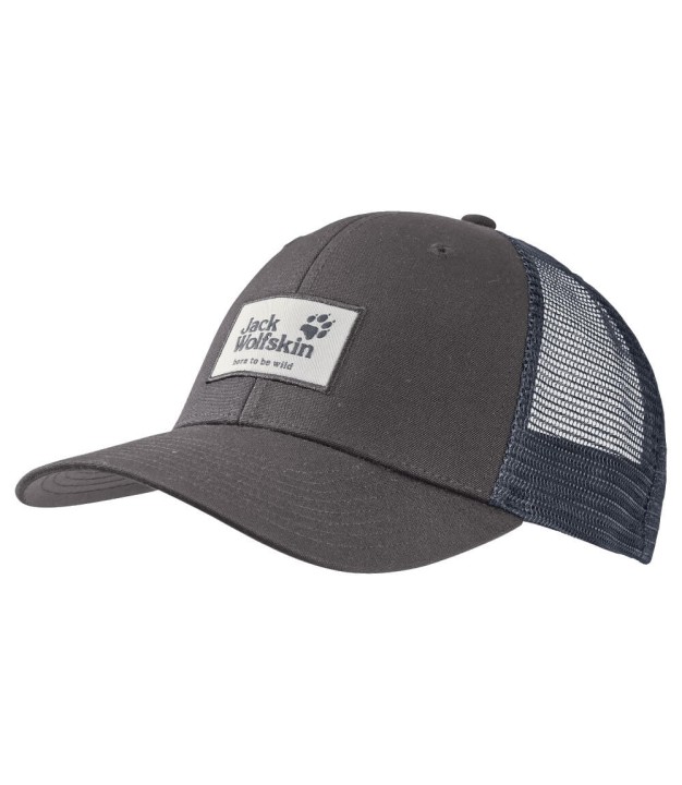 Jack Wolfskin Heritage Basecap Cap, Dark Steel