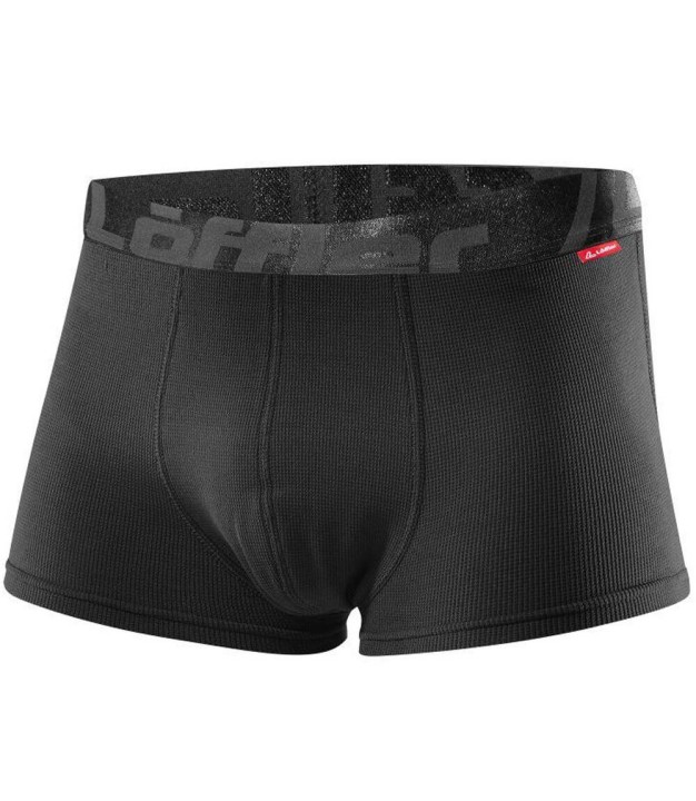 Löffler Transtex Light Men's Boxer Shorts, Black