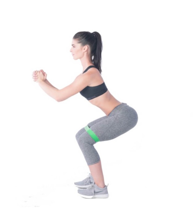 Lets Bands Mini Powerbands – Fascia Elastica Verde Per Allenamento – Resistenza Media Per Esperti - 2