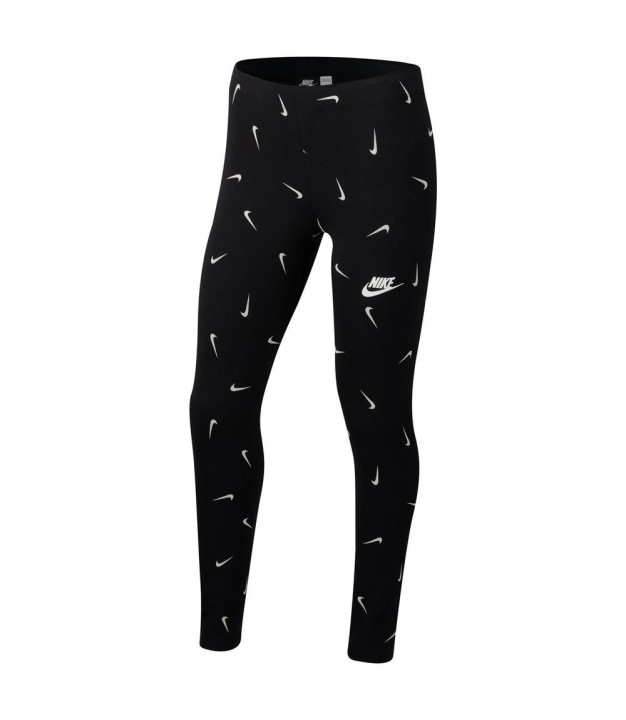 Nike Sportswear Air Favorites Girls Leggings, Black/White