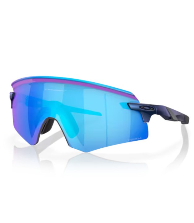 Oakley Encoder Sunglasses, Prizm Sapphire, Matte Cyan/Blue Colorshift