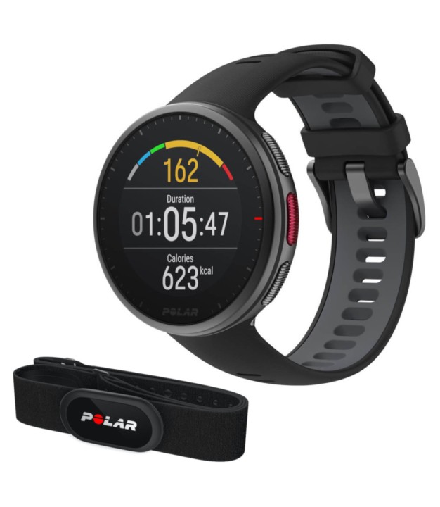Polar Vantage V2 Multisport GPS Watch + H10 HR Sensor M/L, Black