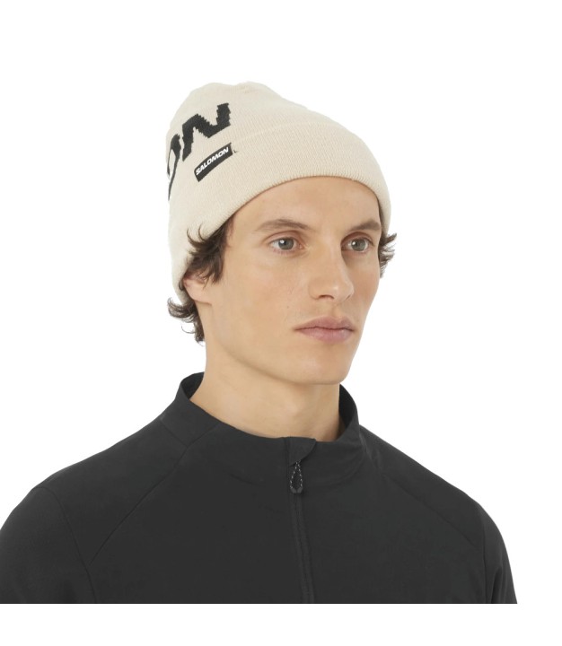 Salomon hat HERMITAGE BEANIE, Whisper white - Unisex