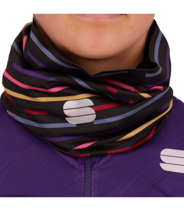 Sportful Velodrome Women's Neckwarmer, Black Multicolor