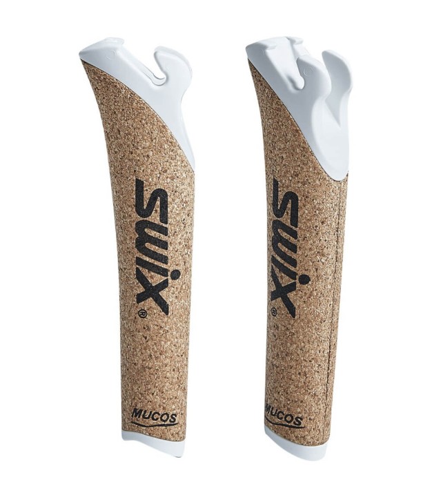 Swix Triac Aero Handle, White/Cork