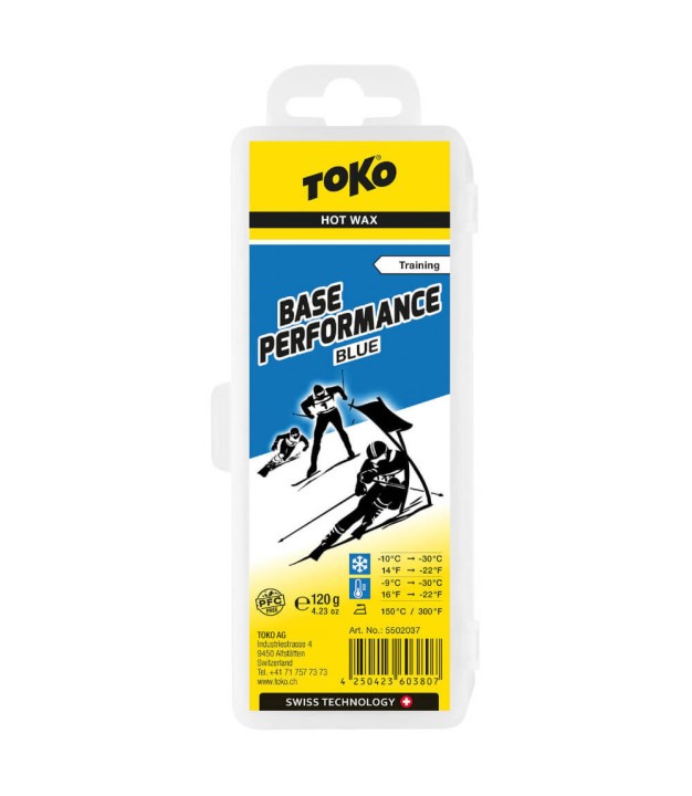 Toko Base Performance Wax Blue -9°...-30°C, 120g
