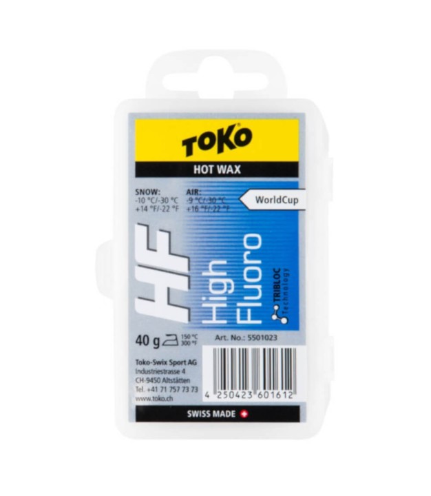 Toko HF HOt Wax Blue 40g, 5501023