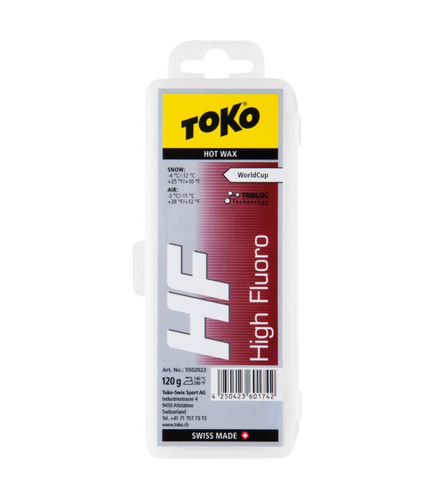 Toko HF Hot Wax Red 120g
