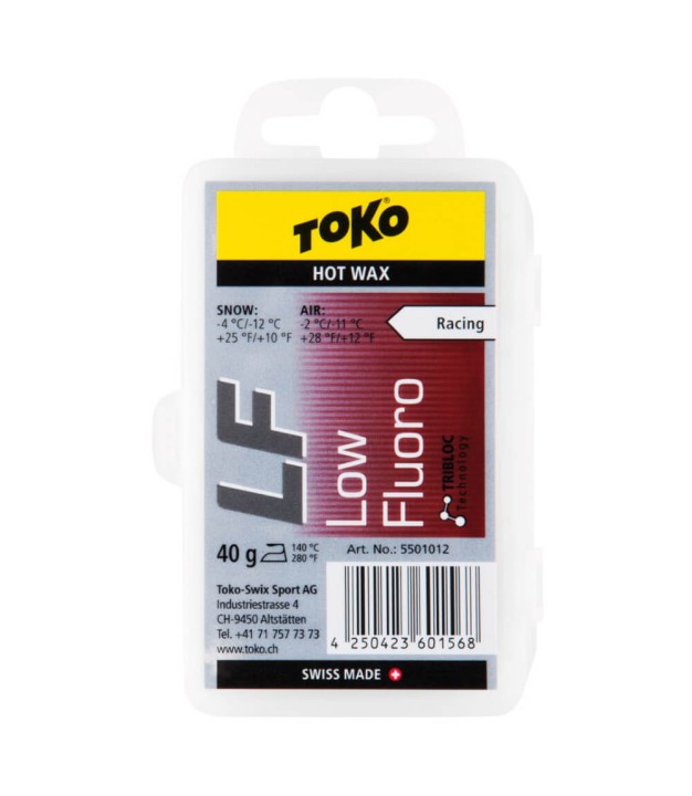 Toko LF Red Hot Wax 40g | Slēpju slīdamībai