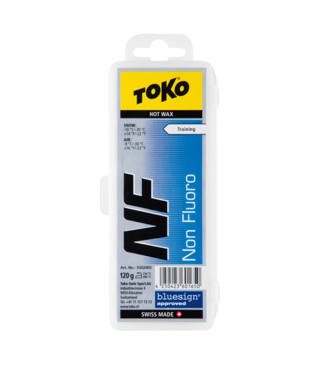 Toko NF Hot Wax blue 120g, -30 to -10°C 