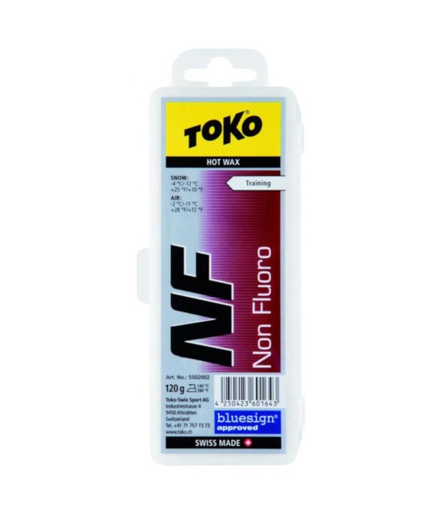 Toko NF Hot Wax Red 120g, -12 to -4°C 