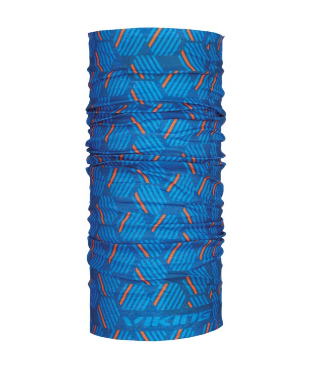 Viking Coolmax Bandana, 7124  blue-orange