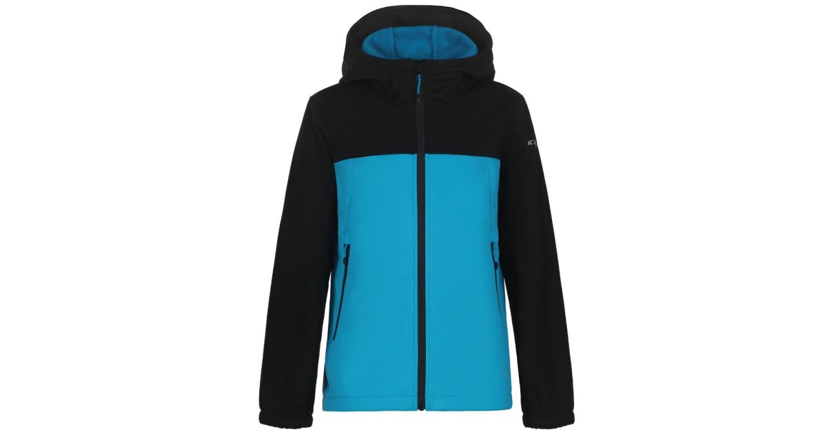 Icepeak KONAN UNISEX - Giacca softshell - anthracite/antracite