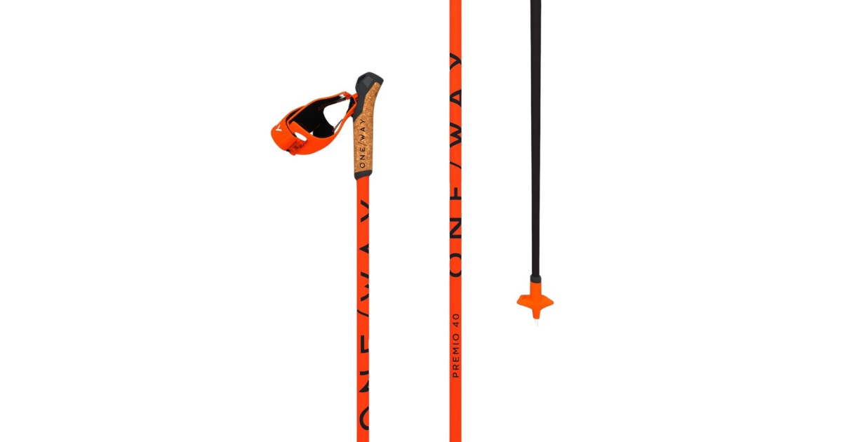 ONE WAY PREMIO 40 　160cm One Way Premio 40 XC Ski Poles