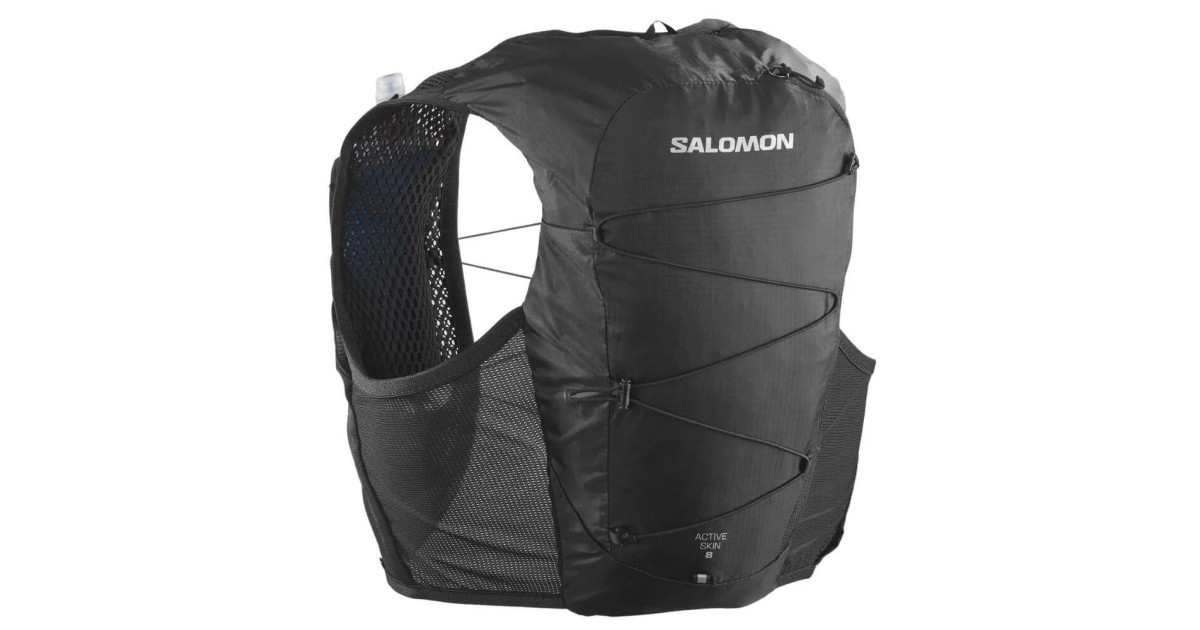 Salomon Active Skin 8, black/metal