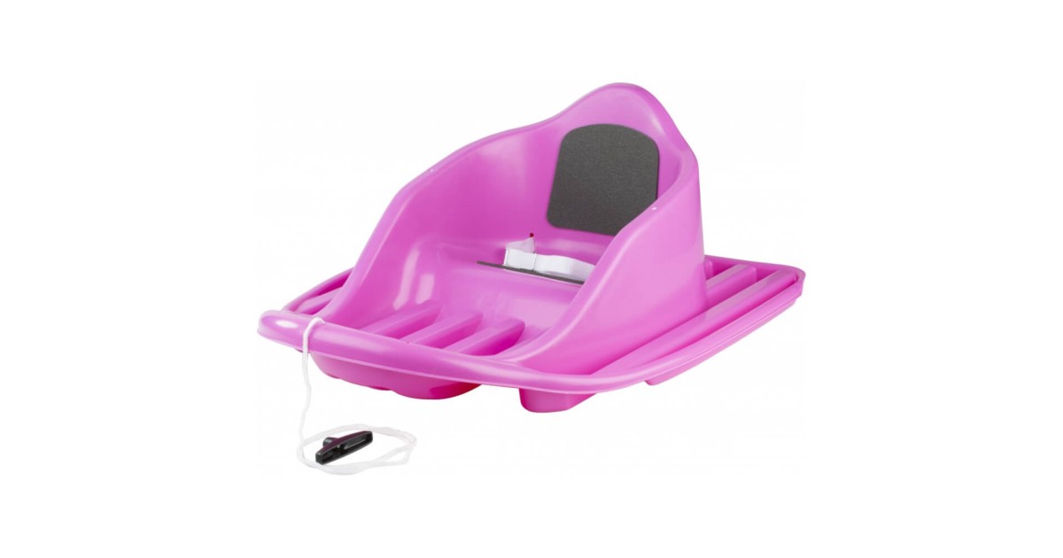 Trineo STIGA Baby Cruiser Para Niños Desde 6 Meses | Modelo Negro Unisex | Ideal Para Nieve Y Vida Al Aire Libre | Fácil Y Seguro