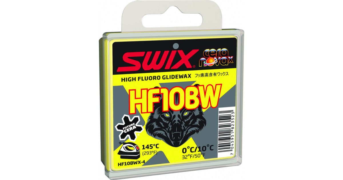 Swix HF10 BWX Black Wolf 0°-10°C, 40g