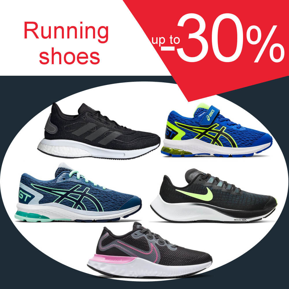 Running shoes -30%