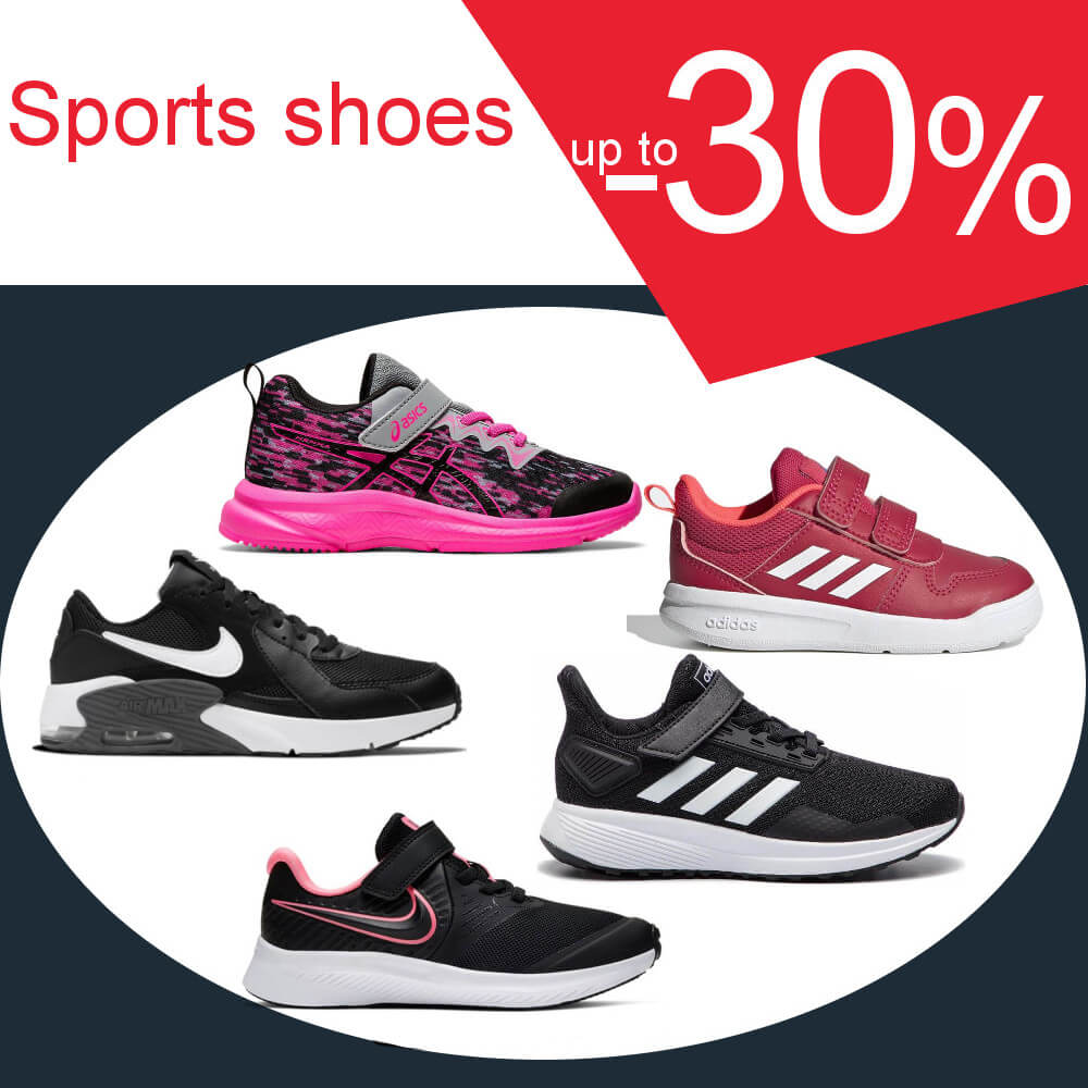 Sports shoes -30%