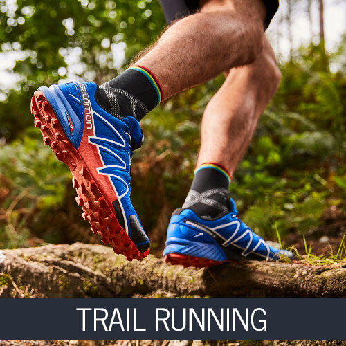 Salomon trail running shoes