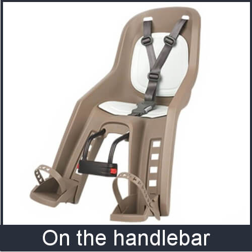 On the habdlebar On the habdlebar