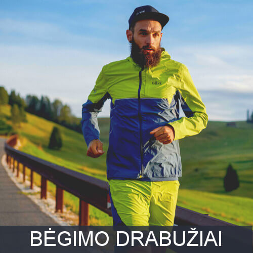  Bėgimo drabužiai